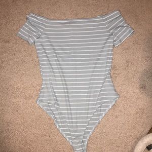 Striped top/onesie